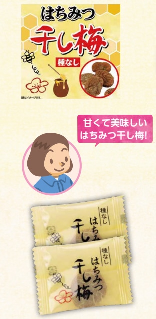 種なし はちみつ干し梅