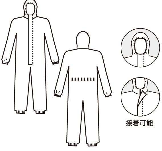 AZ GUARD 4010続服　LL