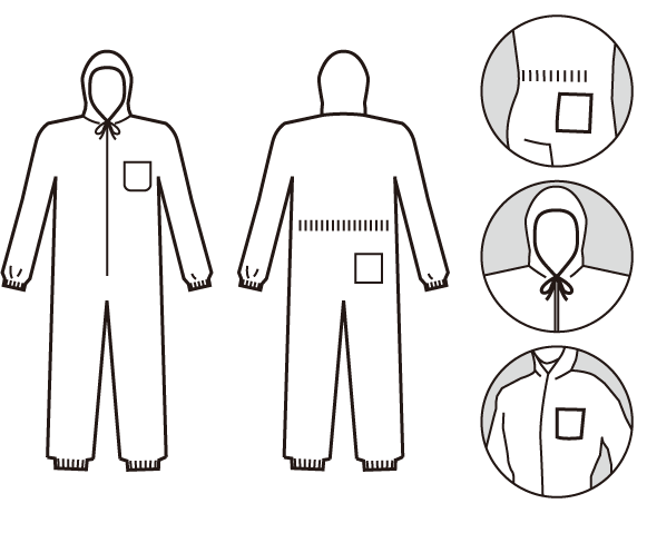 AZ WORK1000続服青　L