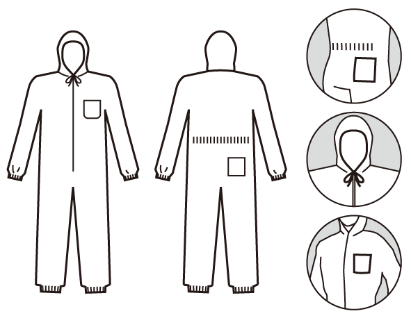 AZ WORK1000続服紺　3L