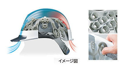 ヘルメット141-JZV　W-3/V-2(EPA)