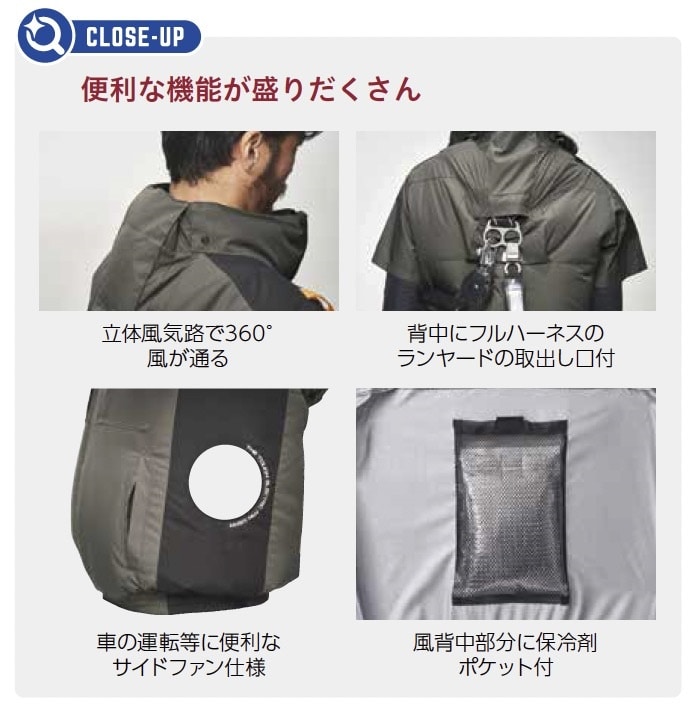 The tough 空調風神服ﾁﾀﾝﾌｰﾄﾞﾍﾞｽﾄ