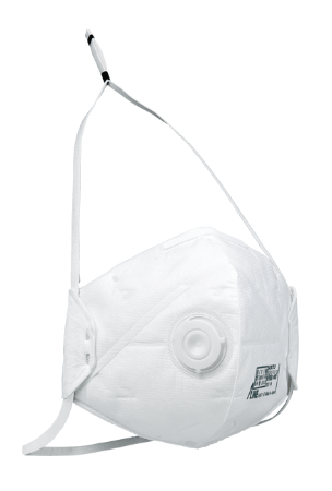 使い捨て式防塵マスク DD02-S2-2K (10個入1袋)二つ折タイプ