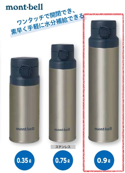 アルパインサーモボトル アクティブ 0.9L