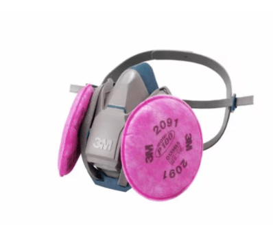 3M 取替え式防じんマスク 6500QL/2091-RL3(スモール1個/袋)