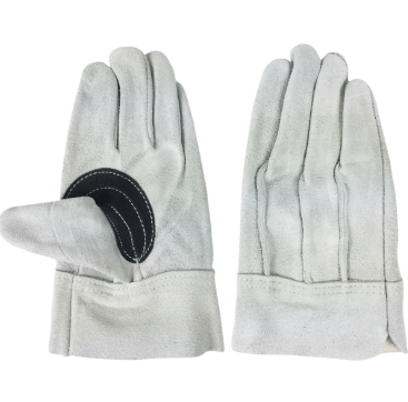 AG3010　牛床革 カワテ外縫い 黒アテ付