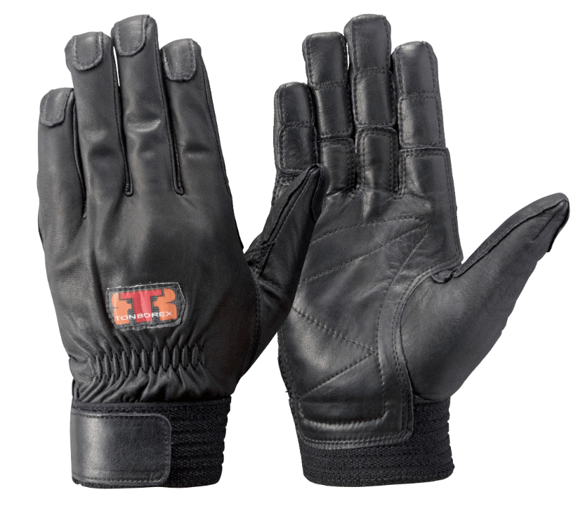 CS-701BK　牛革製手袋　ブラック　LL