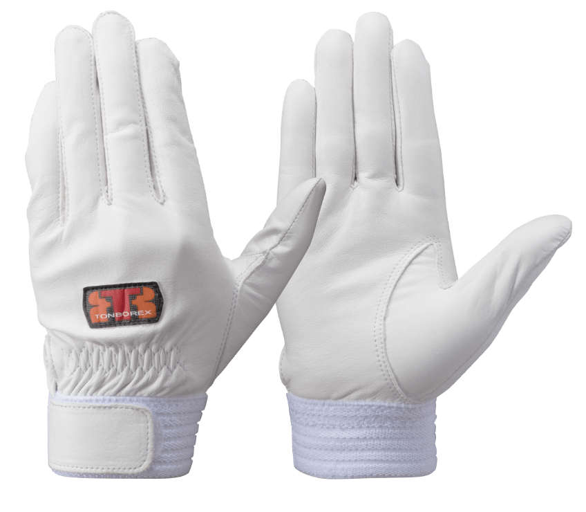 CS930W　牛革製手袋　ホワイト　L