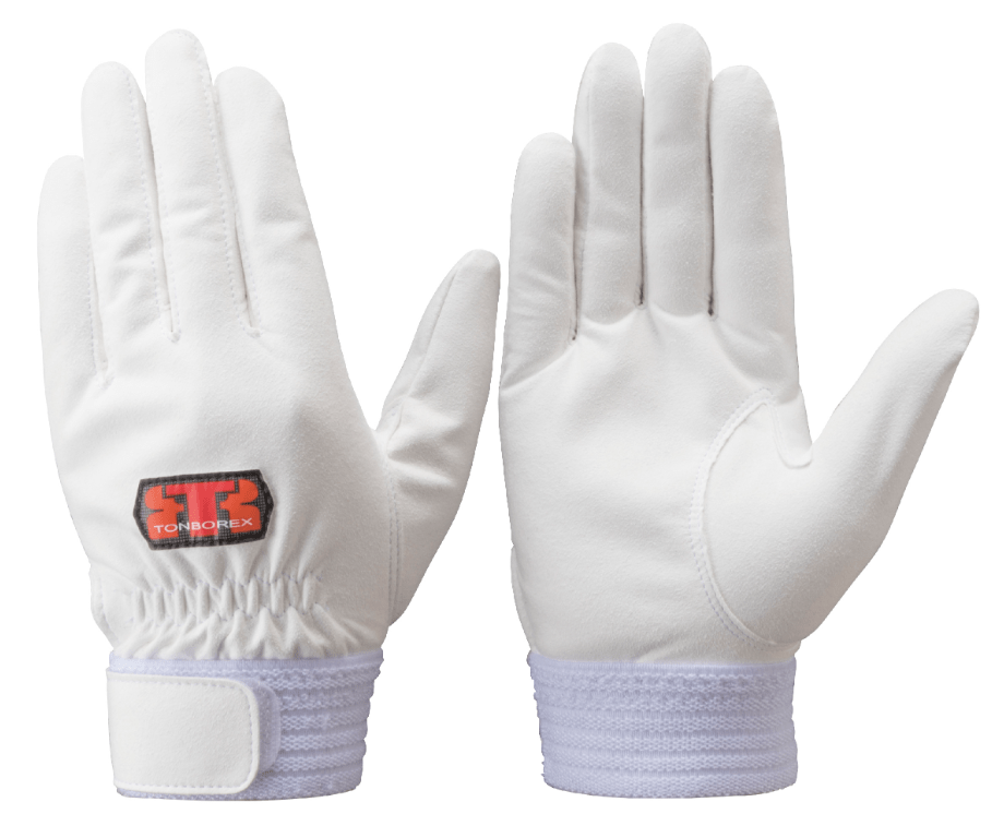 E-REX／人工皮革製手袋　ホワイト（救助技術大会・訓練用）　S