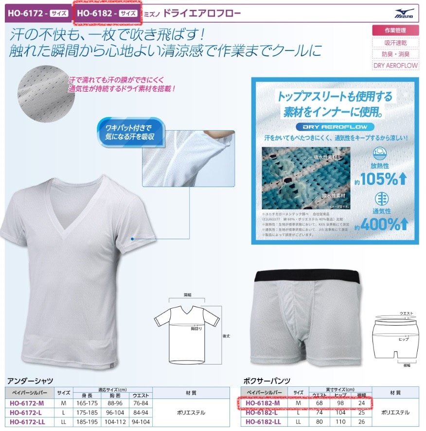 ドライエアロフローボクサーパンツ　Ｍ