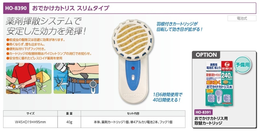 おでかけカトリス４０日取替えカートリッジ