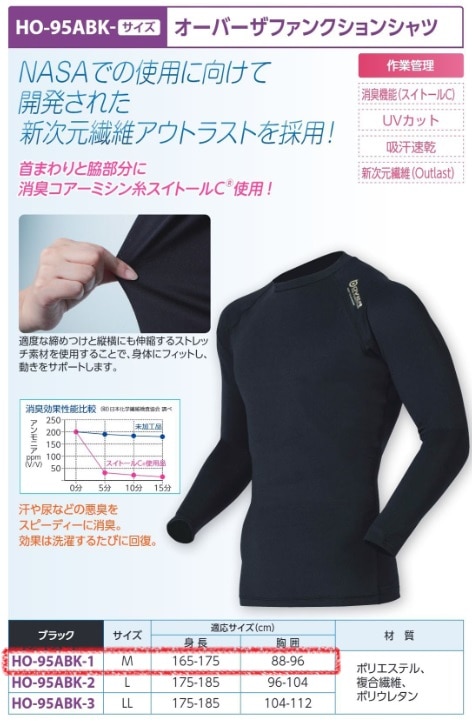 オーバーザファンクションシャツ　黒Ｍ
