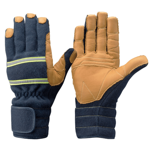 K-TFG7NV　パラ系アラミド繊維製防火手袋　ネイビー　3L