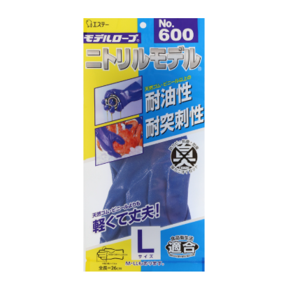 作業用手袋 No.600ニトリルモデル L