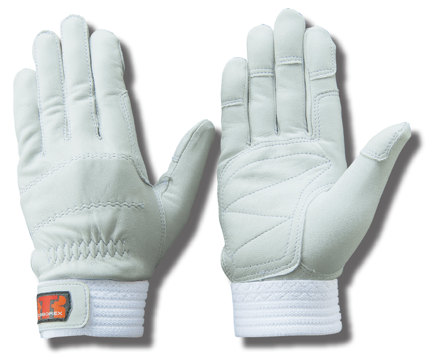 R-320W　羊革製手袋（中厚シリーズ）ホワイト　L