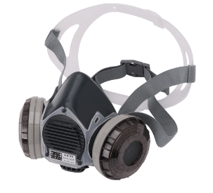 取替え式防じんマスク　DR80U2W（M）100個