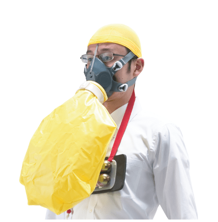 火災避難用保護具(自給式呼吸保護具)　ダッシュ10Ⅱ