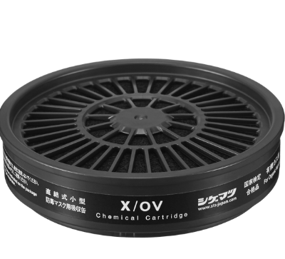 直結式小型防毒マスク用吸収缶 CA-304L/OV 有機ガス用