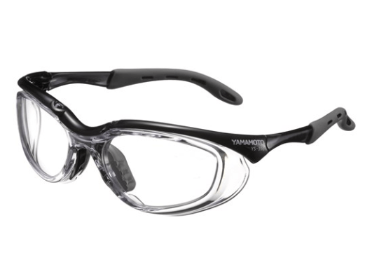 YS-390 二眼形保護めがね BLK