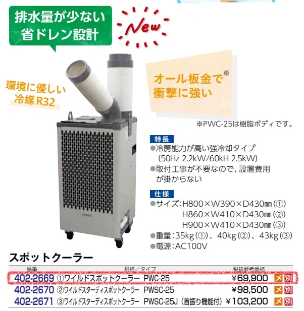 ﾌﾟﾛﾓｰﾄ　ワイルドスポットクーラー