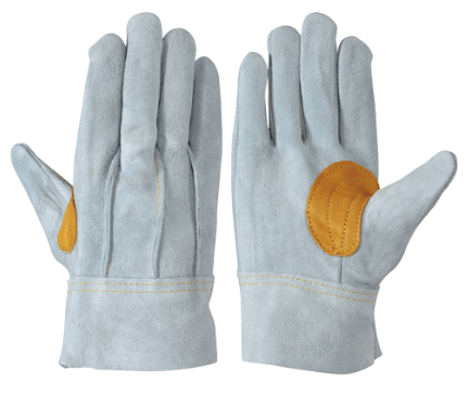 牛床革手袋 107AP 銀当付