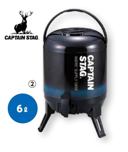 最後まで注げる！ウォータージャグ　6L