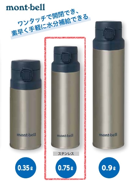 アルパインサーモボトル アクティブ 0.75L