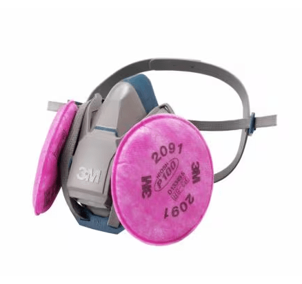 3M 取替え式防じんマスク 6500QL/2091-RL3（ラージ1個/袋）
