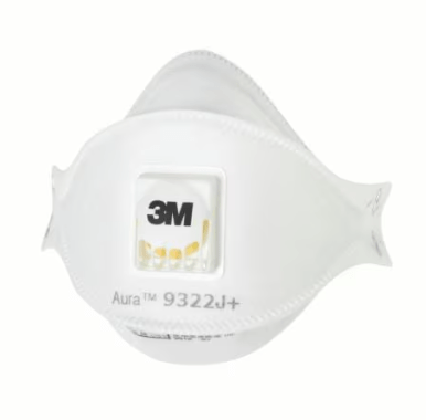 3M 使い捨て式防じんマスク 9322J+DS2 1枚/袋