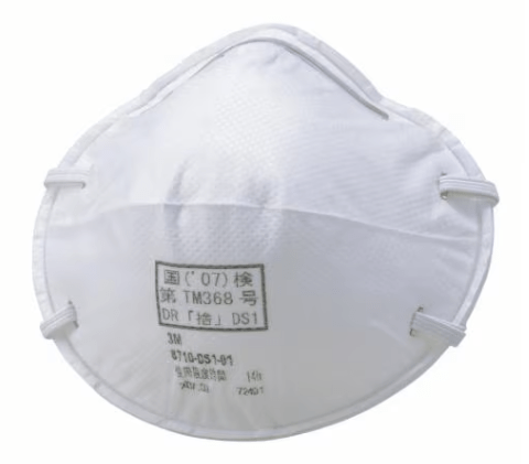 3M 使い捨て式防じんマスク 8710-DS1（10%増量タイプ）