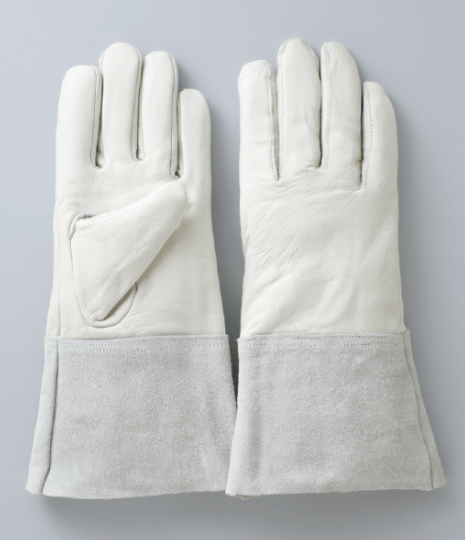 C-513-S30　牛革クレスト床袖付手袋　30cm