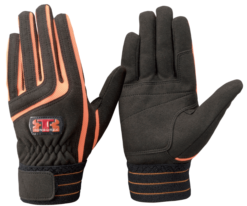 E-129BK　人工皮革　ブラック　L