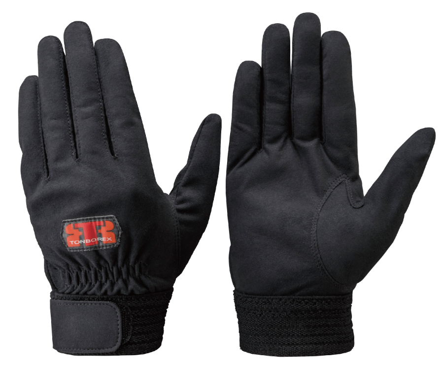 E-REX／人工皮革製手袋　ブラック（救助技術大会・訓練用）　L