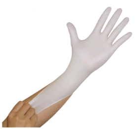 プレミア・ニトリルPFグローブ パウダーフリー ホワイトSS