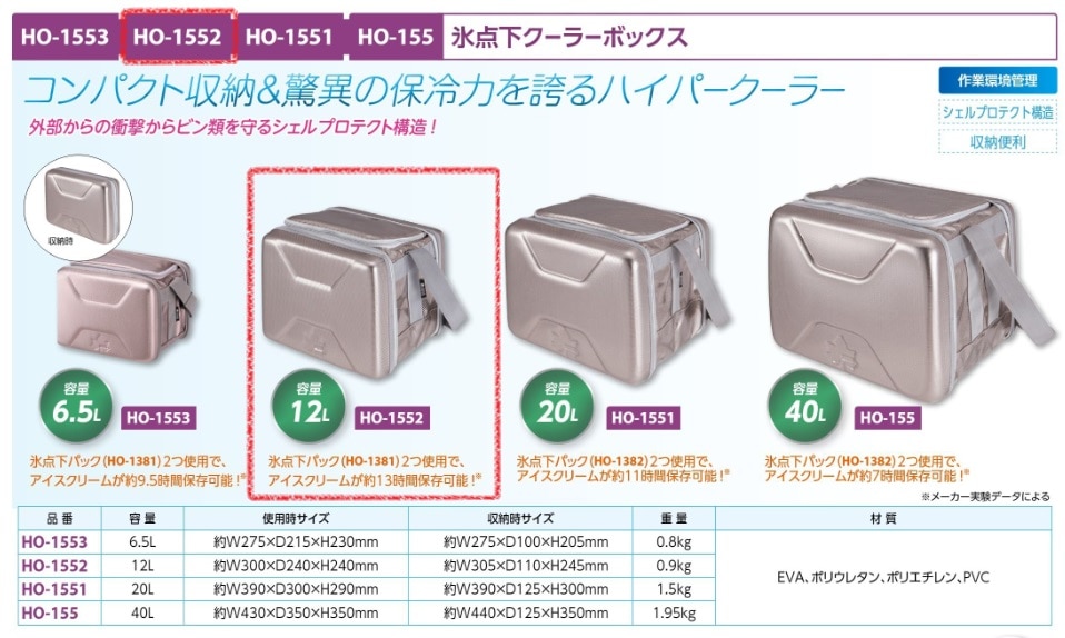 氷点下クーラーボックス１２Ｌ
