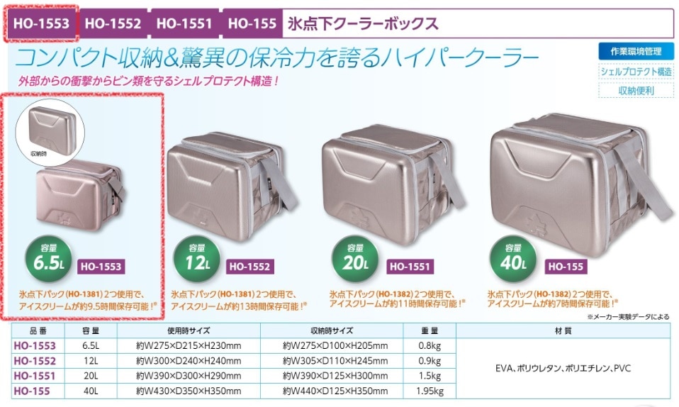 氷点下クーラーボックス６．５Ｌ