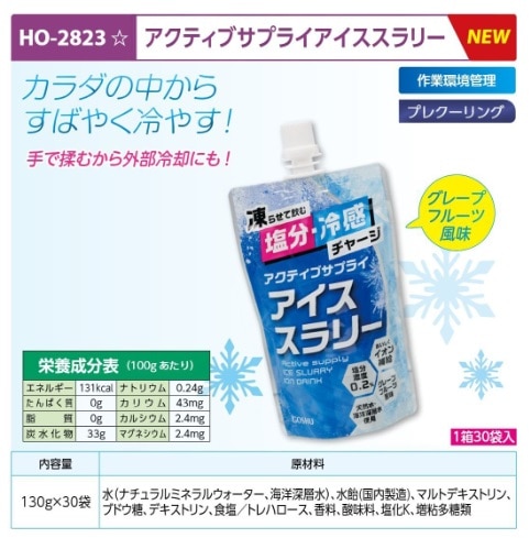 アクティブサプライアイススラリー３０袋入