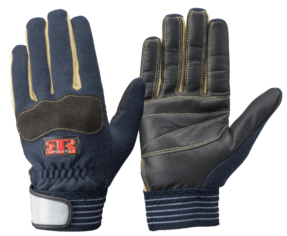 K-703HTNV　耐切創手袋　ネイビー　3L