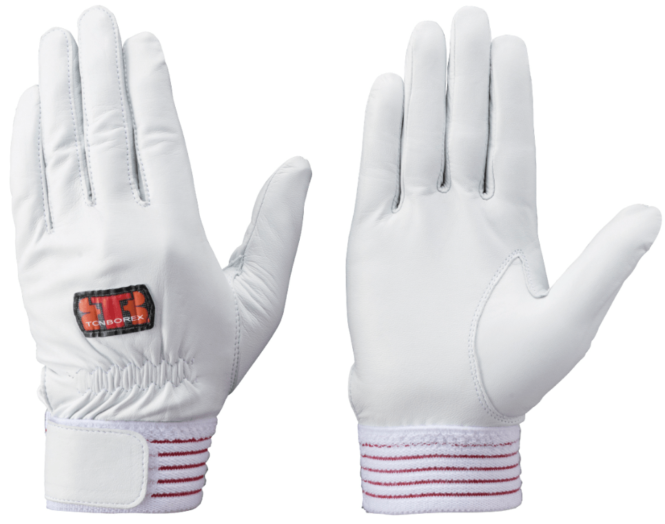 R-MAX1EX／救助技術大会・訓練用羊革手袋　ホワイト　L