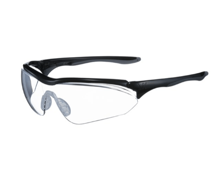 LF-501 L-fit 一眼形保護めがね　ブラック
