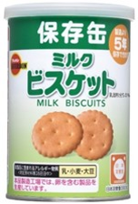 缶入ミルクビスケット　75g