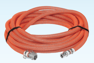 送水ホース　グレー色　32×10m